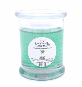 (image for) Sage Scented Gel Candle up to 120 Hour Deco Jar