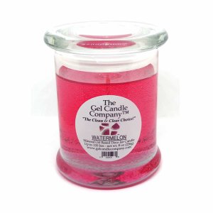 (image for) Watermelon Scented Gel Candle up to 120 Hour Deco Jar