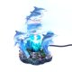 (image for) Dolphins Figurine Statue Oil Melt Warmer On Dimmer