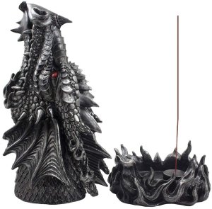 (image for) Large Dragon Head Incense Stick and Cone Burner