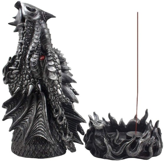(image for) Large Dragon Head Incense Stick and Cone Burner