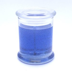 (image for) US Air Force Etched Glass COOL WATER INSPIRED Scented Gel Candle