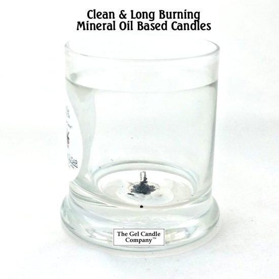 (image for) US Air Force Etched Glass COOL WATER INSPIRED Scented Gel Candle