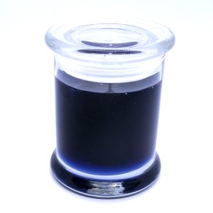 (image for) US Navy Etched Glass MID SUMMERS INSPIRED Scented Gel Candle