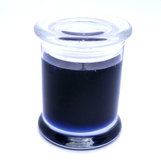 (image for) US Navy Etched Glass MID SUMMERS INSPIRED Scented Gel Candle
