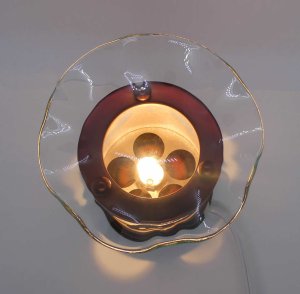 (image for) Fairy Bronze Finish Touch Aroma Lamp Warmer for Oils Melts