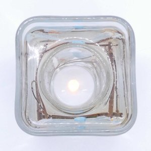 (image for) Flameless Baby Blue Butterfly Forever Gel Candle Design