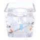 (image for) Flameless Baby Blue Butterfly Forever Gel Candle Design