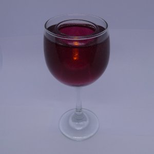 (image for) Flameless Flickering LED Merlot Wine Candle