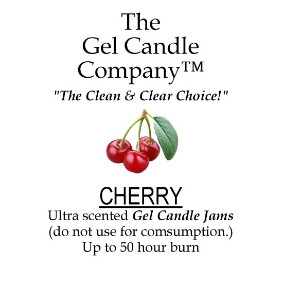 (image for) Cherry Scented Gel Jams™ Candle Jar