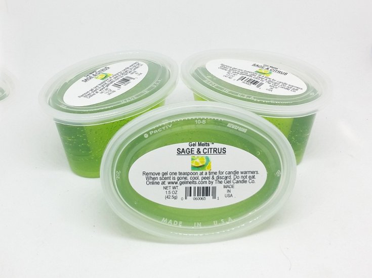 (image for) Sage scented Gel Melts™ for warmers - 3 pack
