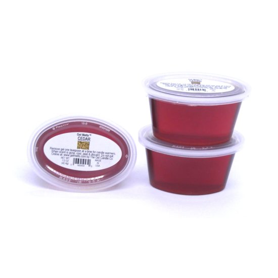 (image for) Cedar scented Gel Melts™ for warmers - 3 pack