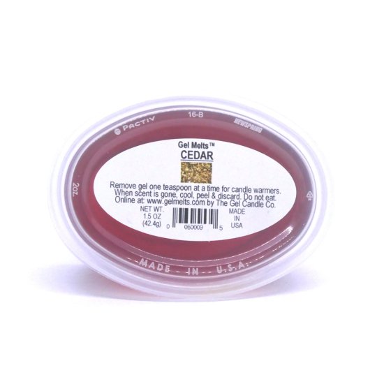 (image for) Cedar scented Gel Melts™ for warmers - 3 pack