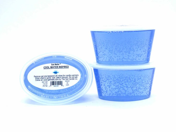 (image for) Cool Water Inspired scented Gel Melts™ for warmers - 3 pack