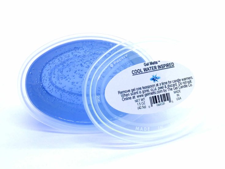 (image for) Cool Water Inspired scented Gel Melts™ for warmers - 3 pack