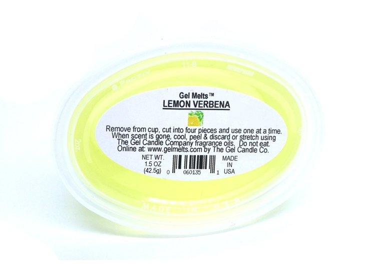 (image for) Lemon Verbena scented Gel Melts™ for warmers - 3 pack