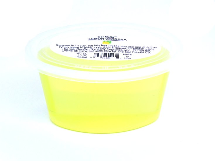 (image for) Lemon Verbena scented Gel Melts™ for warmers - 3 pack