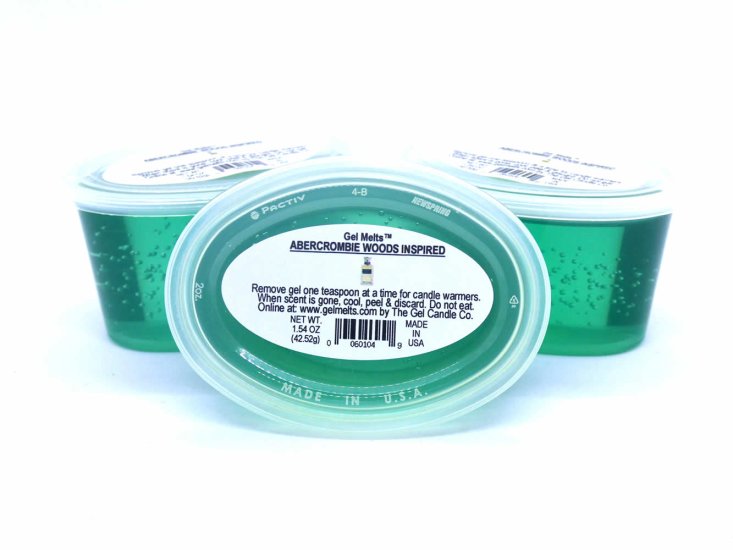 (image for) Abercrombie Woods Inspired Scented Gel Melts™ for warmer 3 pack