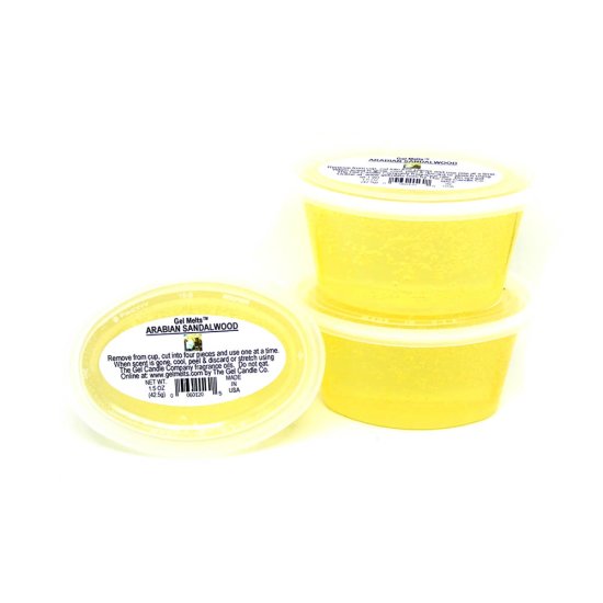 (image for) Arabian Sandalwood scented Gel Melts™ Gel Wax for warmers 3 pack