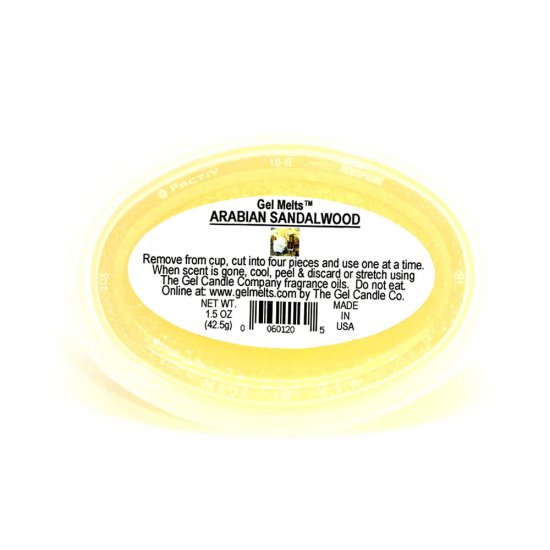 (image for) Arabian Sandalwood scented Gel Melts™ Gel Wax for warmers 3 pack