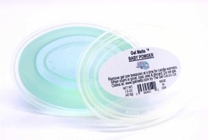 (image for) Baby Powder scented Gel Melts™ Gel Wax for warmers - 3 pack