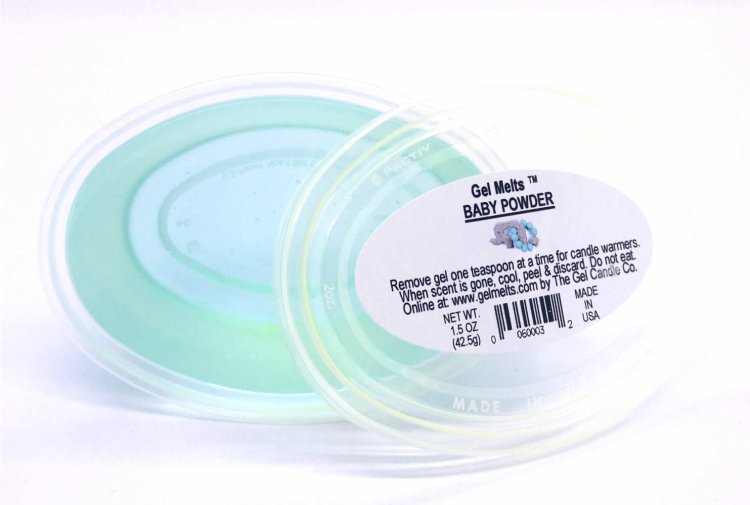 (image for) Baby Powder scented Gel Melts™ Gel Wax for warmers - 3 pack