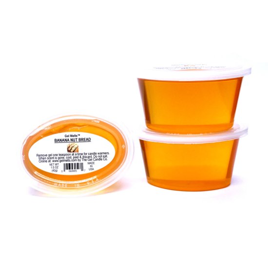 (image for) Banana Nut Bread scented Gel Melts™ Gel Wax for warmers - 3 pack