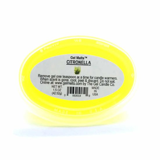 (image for) Citronella scented Gel Melts™ for warmers - 3 pack