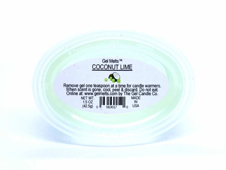 (image for) Coconut Lime scented Gel Melts™ Gel Wax for warmers - 3 pack