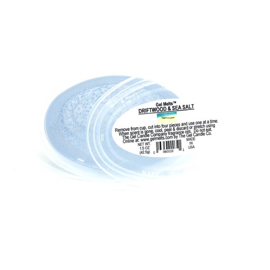 (image for) Driftwood And Sea Salt Gel Melts™ Gel Wax for warmers 3 pack