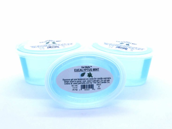 (image for) Eucalyptus scented Gel Melts™ for warmers - 3 pack