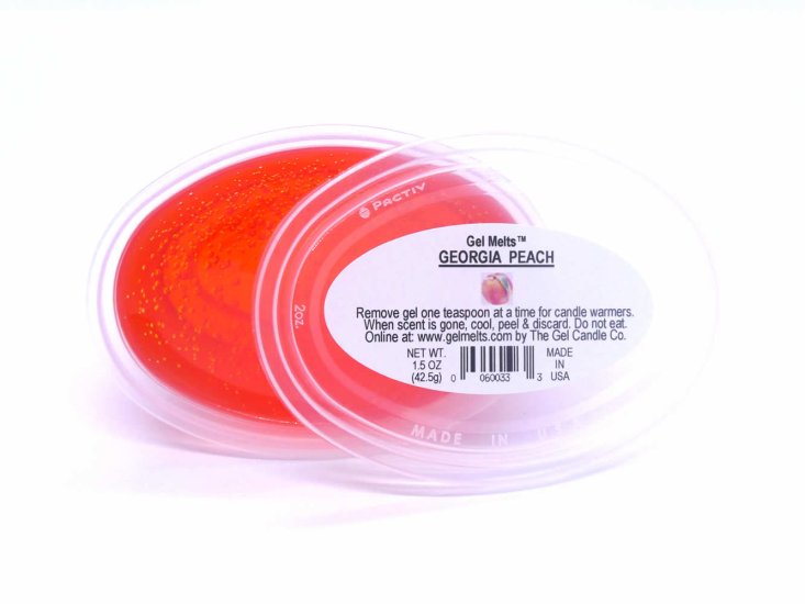 (image for) Georgia Peach scented Gel Melts™ Gel Wax for warmers - 3 pack