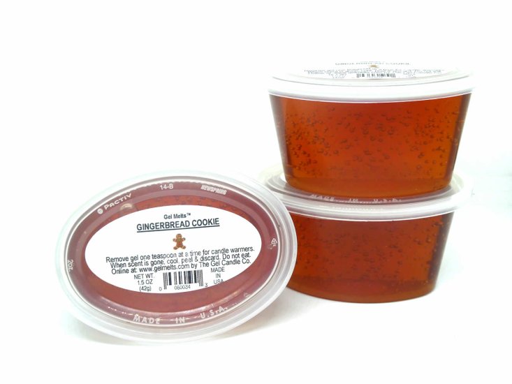 (image for) Gingerbread Cookie scented Gel Melts™ for warmers - 3 pack