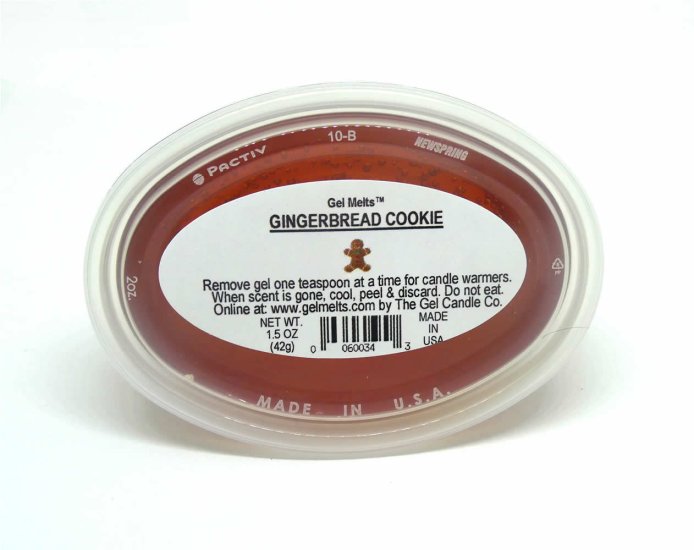 (image for) Gingerbread Cookie scented Gel Melts™ for warmers - 3 pack