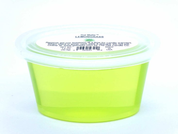 (image for) Lemongrass scented Gel Melts™ Gel Wax for warmers - 3 pack