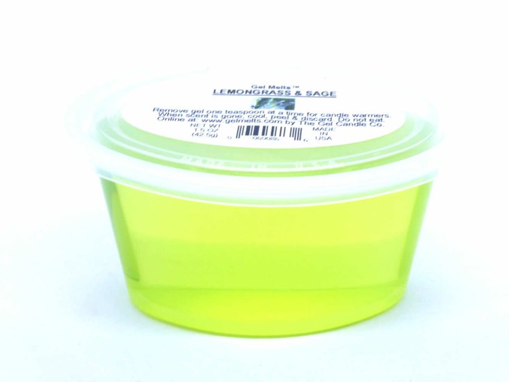 (image for) Lemongrass scented Gel Melts™ Gel Wax for warmers - 3 pack