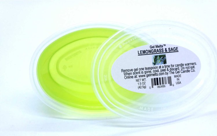 (image for) Lemongrass scented Gel Melts™ Gel Wax for warmers - 3 pack