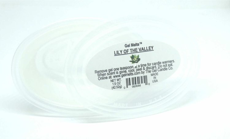 (image for) Lily Of The Valley scented Gel Melts™ Wax for warmers - 3 pack
