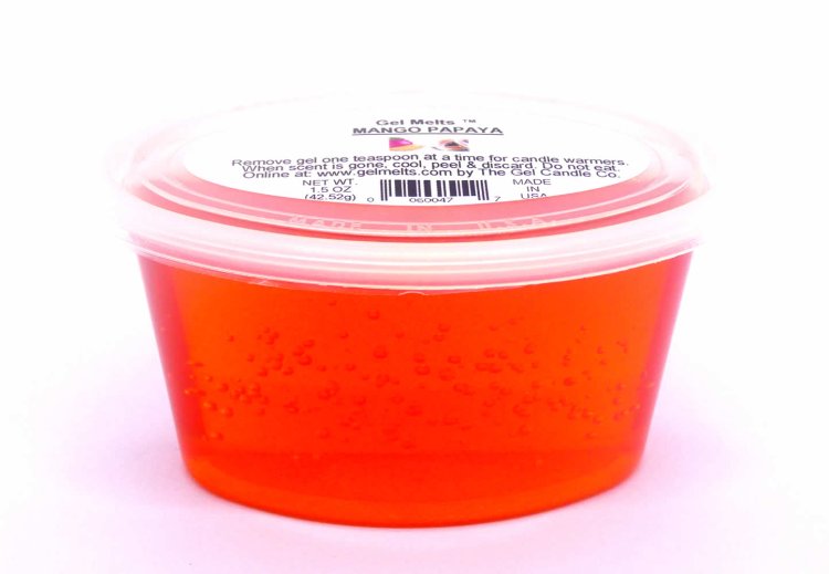(image for) Mango Papaya scented Gel Melts™ Gel Wax for warmers - 3 pack