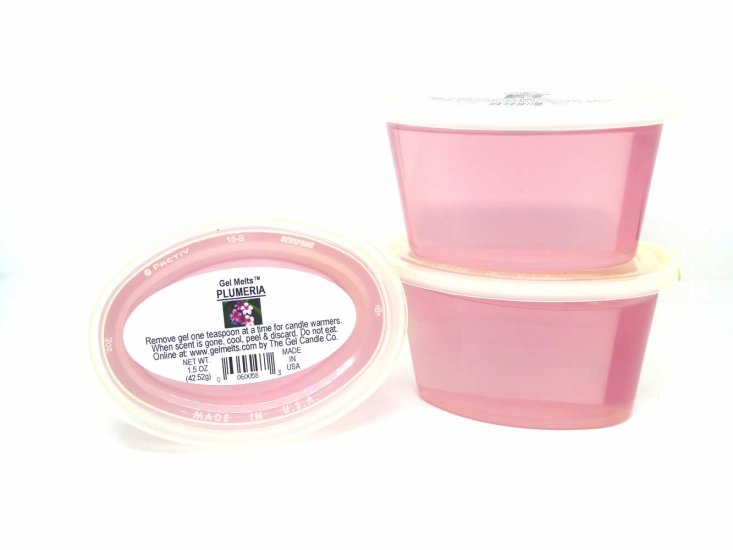 (image for) Plumeria scented Gel Melts™ Gel Wax for warmers - 3 pack