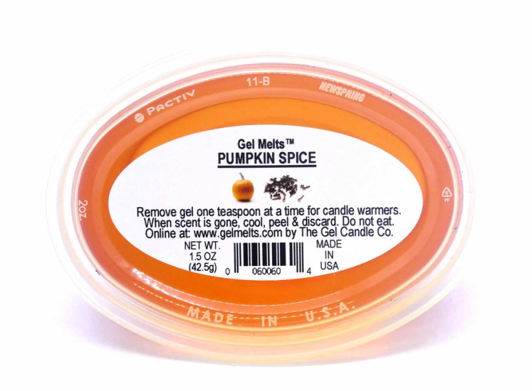 (image for) Pumpkin Spice scented Gel Melts™Gel Wax for warmers - 3 pack