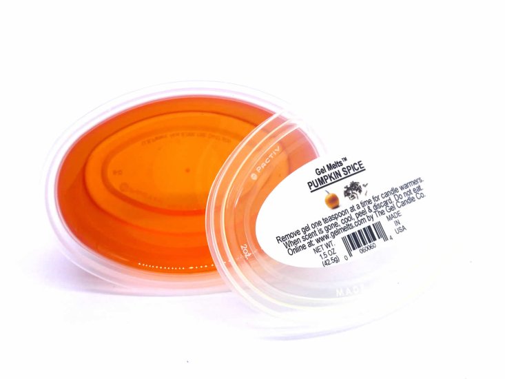 (image for) Pumpkin Spice scented Gel Melts™Gel Wax for warmers - 3 pack