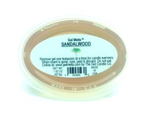 (image for) Sandalwood scented Gel Melts™ for warmers - 3 pack