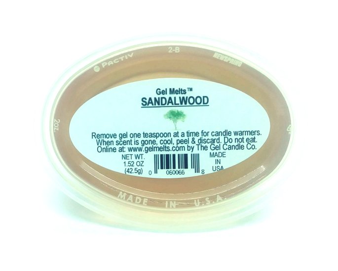 (image for) Sandalwood scented Gel Melts™ for warmers - 3 pack