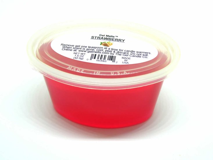 (image for) Strawberry scented Gel Melts™ Gel Wax for warmers - 3 pack