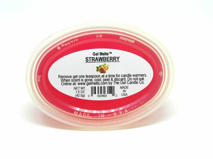 (image for) Strawberry scented Gel Melts™ Gel Wax for warmers - 3 pack