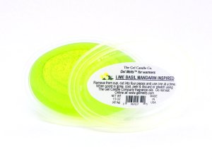 (image for) Lime Basil Mandarin Inspired Scented Gel Melts™ Gel Wax for warmers - 3 pack