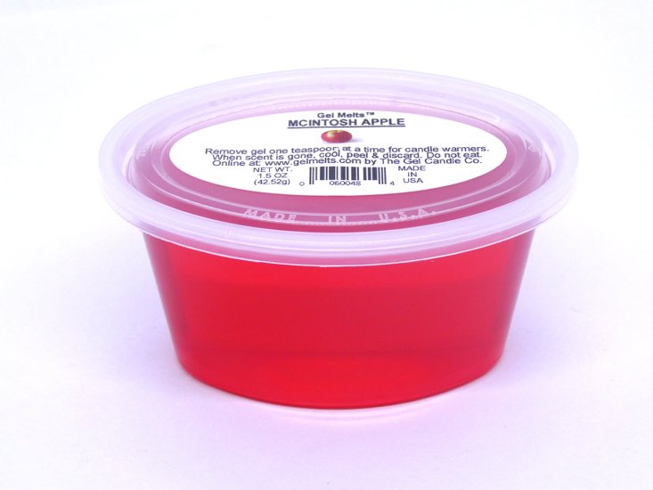(image for) Mcintosh Apple scented Gel Melts™ Gel Wax for warmers - 3 pack