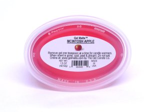 (image for) Mcintosh Apple scented Gel Melts™ Gel Wax for warmers - 3 pack