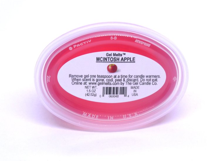 (image for) Mcintosh Apple scented Gel Melts™ Gel Wax for warmers - 3 pack